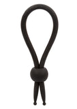Alpha Liquid Silicone Lasso Cock Tie - Black