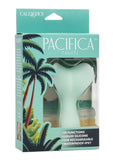Pacifica Tahiti Rechargeable Silicone Vibrator - Green(DISCONTINUED)