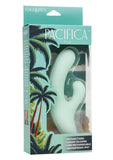 Pacifica Fiji Rechargeable Silicone Dual Vibrator - Green (DISCONTINUED)