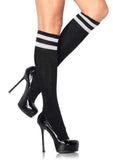 Leg Avenue Athletic Knee High - OS - Black