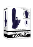 Lord of the Wings Rechargeable Silicone Butterfly Stimulator with Remote Control - Purple