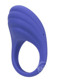 CalExotics Connect Couples Ring Rechargeable Silicone App Compatible Cock Ring with Remote - Purple