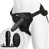 Vac U Lock Ripple Pleasure Set Vibrating Black(discontinued)