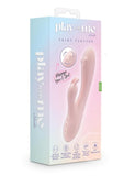 Play with Me Fairy Flutter Rechargeable Silicone Rabbit Vibrator - Pink