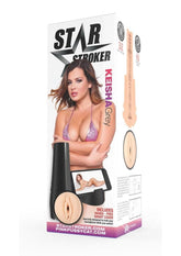 Star Stroker Keisha Grey Pussy Stroker Hard Case - Vanilla00000