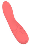 Hush Silicone G-Spot Vibrator - Coral