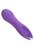 Gia Dual Flicker Silicone Rechargeable Vibrator - PurplE