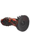Creature Cocks Inferno Cock Vibrating Silicone Dildo - Red/Black