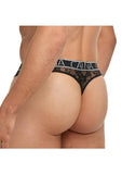 Banana Cabana Lace Nights Thong - Black