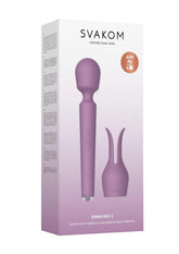 Svakom Emma Neo 2 App Compatible Rechargeable Silicone Heated Vibrator - Lavender