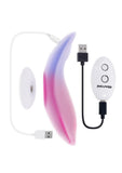 Paradise Rechargeable Silicone Panty Vibe - Pink/Purple