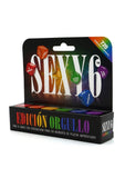 Sexy 6 Pride Edition Couples Dice Game