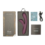 Je Joue Hera Rechargeable Silicone Rabbit Vibrator Purple