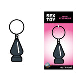 Sex Toy Keychain Gray Butt Plug (DISCONTINUED)
