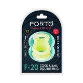 Forto F-20 Liquid Silicone Cockring & Ball Stretcher