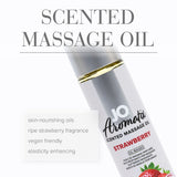 JO Aromatix Strawberry Scented Massage Oil 4 oz.