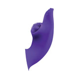 Lick Me Triple Stim Rechargeable Silicone Vibrator - Purple