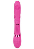 Vive Fiore Silicone Rechargeable Triple Motor G-Spot Air Wave Rabbit Vibration - Pink