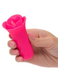 Naughty Bits Lily Licker Mini Flower Flicker Rechargeable Silicone Vibrator - Pink
