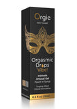 Orgie Orgasmic Drops Vibe! Tingling Clitoral Arousal Serum .5ml - Peach in Syrup
