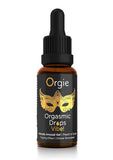 Orgie Orgasmic Drops Vibe! Tingling Clitoral Arousal Serum .5ml - Peach in Syrup