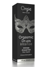 Orgie Orgasmic Drops 1 fl oz - Intense - Red Apple