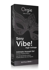 Orgie Sexy Vibe! High Voltage Intimate Arousal Gel 0.5 fl oz