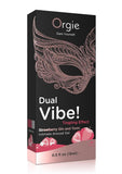 Orgie Dual Vibe Intimate Arousal Gel 0.5 fl oz - Strawberry Gin and Tonic