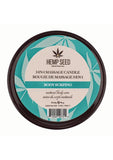 Earthly Body Hemp Seed 3 In 1 Massage Candle - Body Surfing 6oz