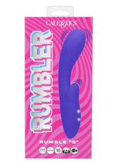 Rumbler Rumble G Rechargeable Silicone Dual Vibrator - Purple