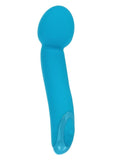 Kroma Turbo G Rechargeable Silicone Vibrator - Blue