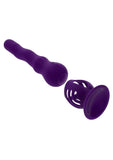 Playboy Wiggle It Rechargeable Silicone Wiggling Shaft - Purple