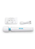 Le Wand Classique Petite Wand Silicone Rechargeable Massager - White