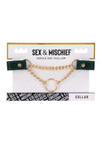 Sex & Mischief Indica Day Collar - Green/Gold