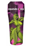 Creature Cock Fuckzilla Silicone Pussy Stroker - Green