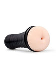 Zolo Stroke Off Backdoor Action Stroker - Vanilla/Black
