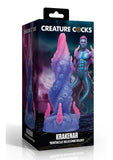 Creature Cocks Krakenar Tentacle Silicone Dildo - Blue/Pink