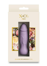 X & O's Peck Rechargeable Silicone Compact Vibrator - Lavender