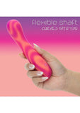 Endless Summer Sunset Seducer Light-up Rechargeable Silicone Massager - Pink