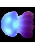Creature Cuties Glow Jelly Licking & Vibrating Rechargeable Silicone Stimulator - Pink