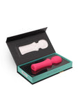Nu Sensuelle Adore XRL8 Rechargeable Silicone Wand with Heat - Hot Pink