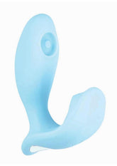 Sky Stratus Tapping Rechargeable Silicone Plug - Blue