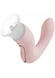 Vive Callalily Silicone Rechargeable Triple Motor G-Spot tap, Vulva, Breast Suction and Tongue Vibrator