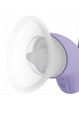 Vive Callalily Silicone Rechargeable Triple Motor G-Spot tap, Vulva, Breast Suction and Tongue Vibrator