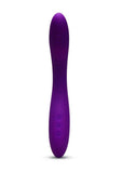 Me You Us Warming Rechargeable Silicone G-Spot Vibrator - Purple