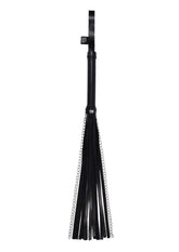 Sex & Mischief Shadow Chain Flogger Black/Silver