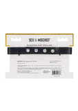 Sex & Mischief Shadow Day Collar - Black/Silver