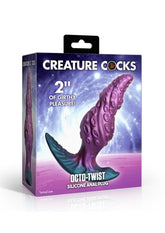 Creature Cocks Octo-Twist Silicone Anal Plug