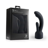 Doxy 3 Silicone Rabbit Wand Attachment Black(discontinued)