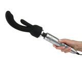 Doxy 3 Silicone Rabbit Wand Attachment Black(discontinued)